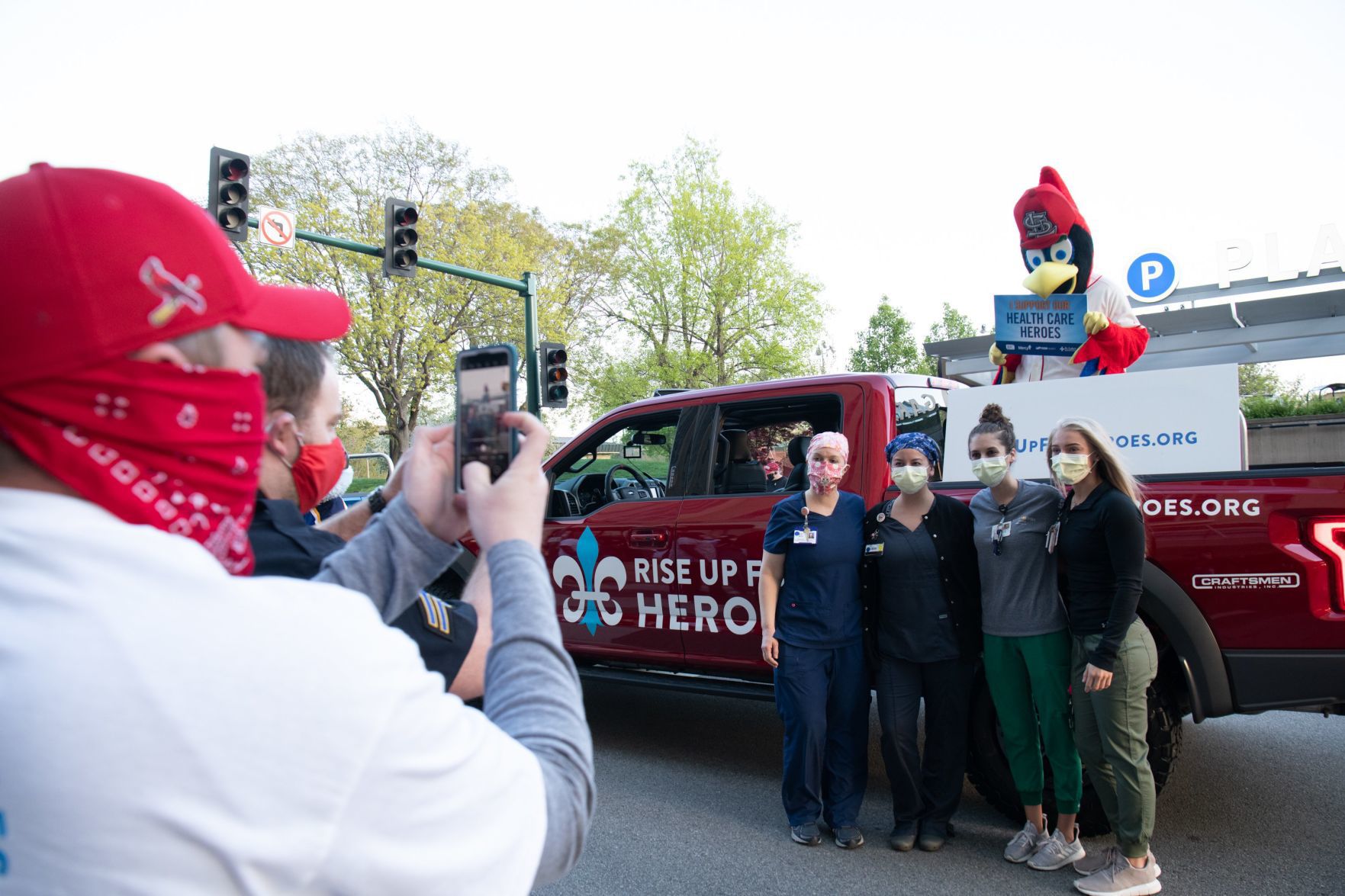 Rise Up for Heroes 'CAREavan'